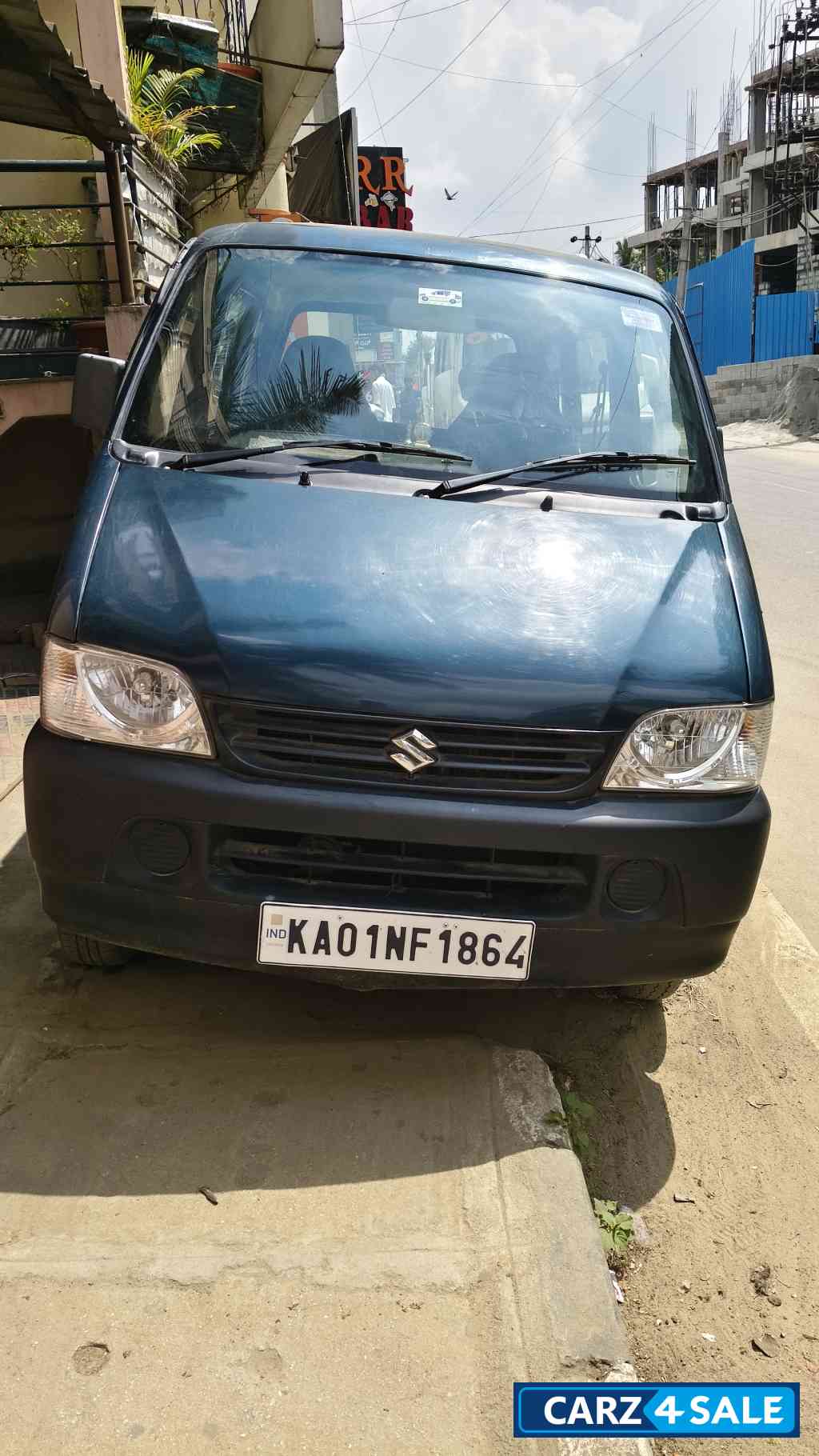 Blue Maruti Suzuki Eeco 5Str + AC, blue colour