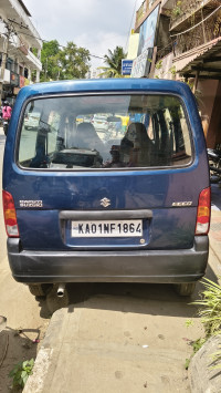 Blue Maruti Suzuki Eeco 5Str + AC, blue colour