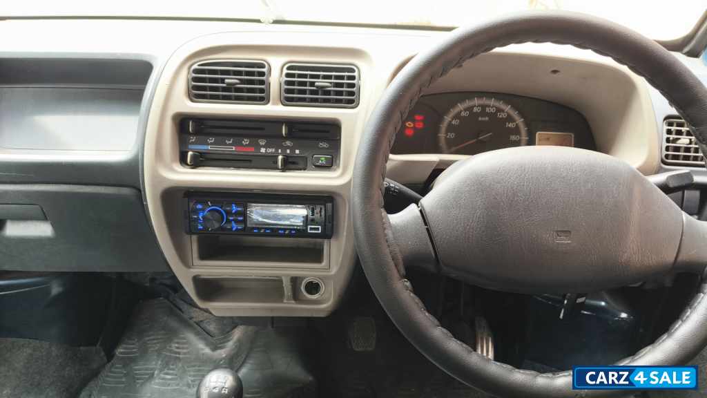 Blue Maruti Suzuki Eeco 5Str + AC, blue colour