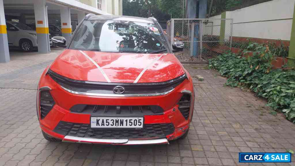 Red Tata Nexon Fearless MT