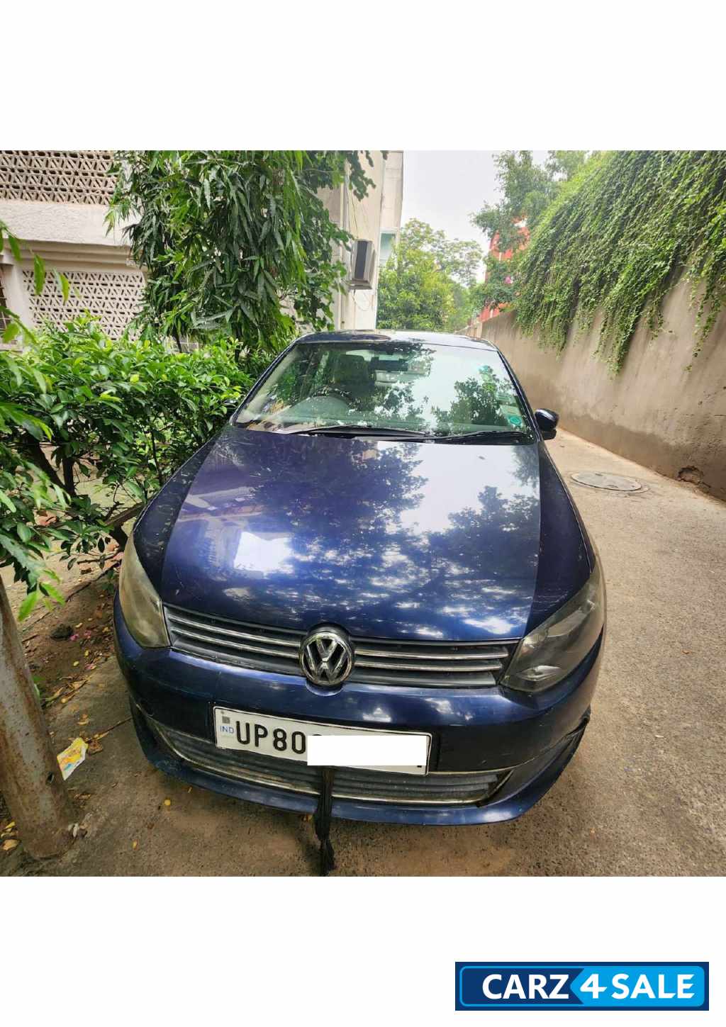 Blue Volkswagen Vento Diesel