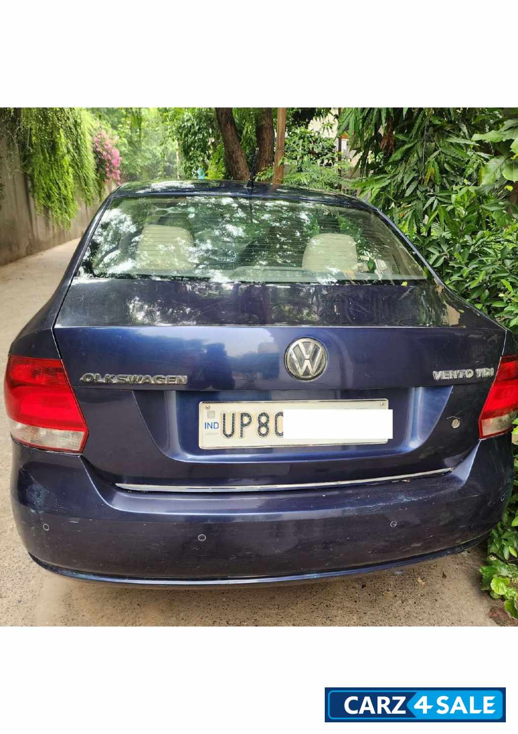 Blue Volkswagen Vento Diesel Blue Volkswagen Vento Diesel