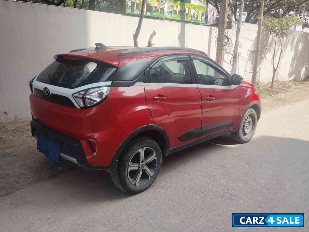 Orange Red Tata Nexon Xz plus Orange Red Tata Nexon Xz plus
