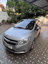 Silver Chevrolet Sail Sedan 1.2 LS