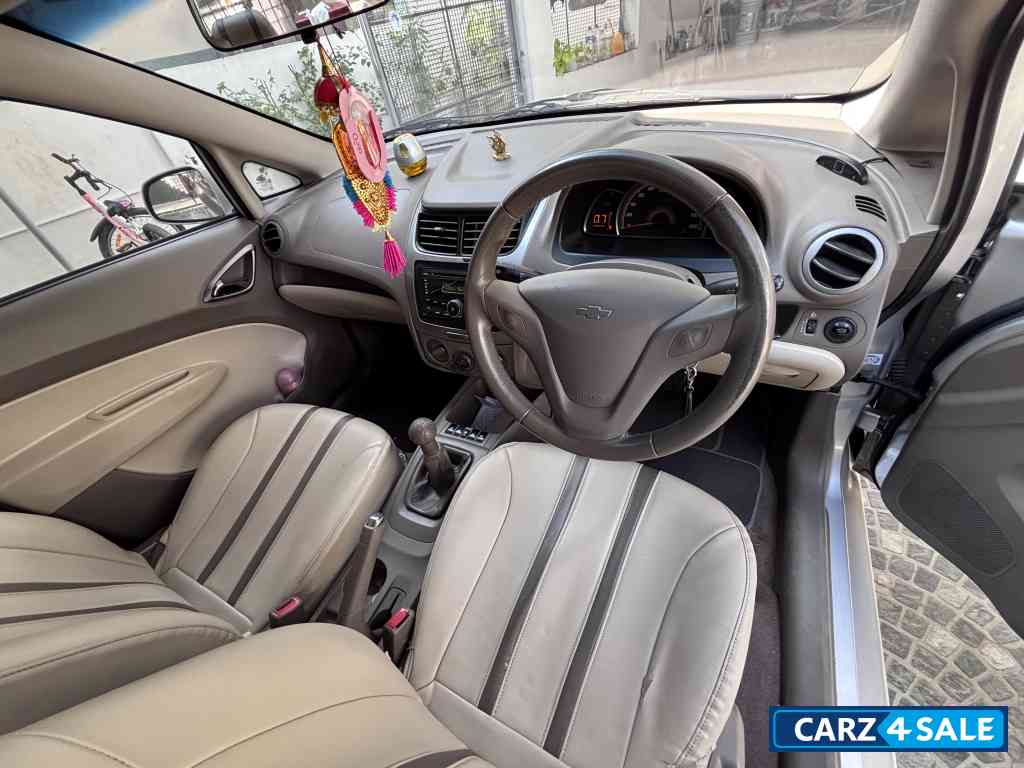 Silver Chevrolet Sail Sedan 1.2 LS