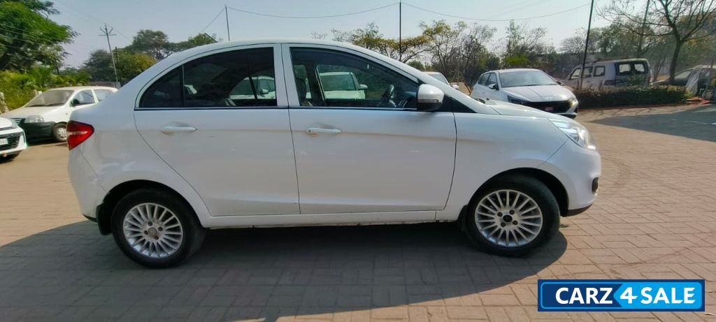 White Tata Zest XT Diesel