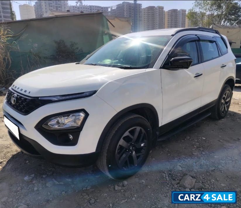 White Tata Safari XZA+O AMT