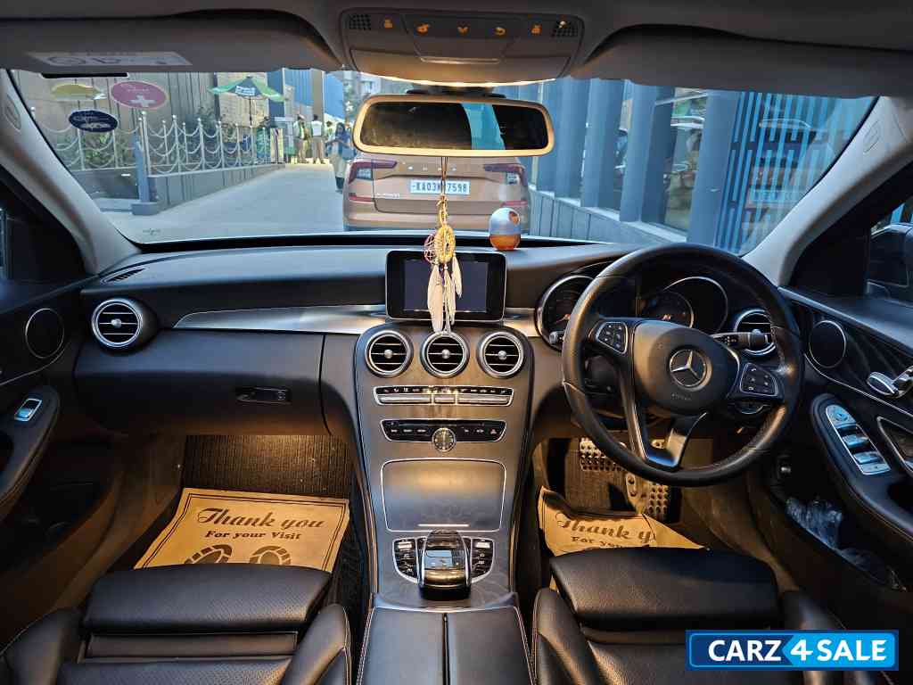 Silver Mercedes-Benz C-Class 220d Edition C