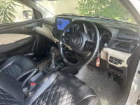 White Toyota Glanza S CNG Petrol
