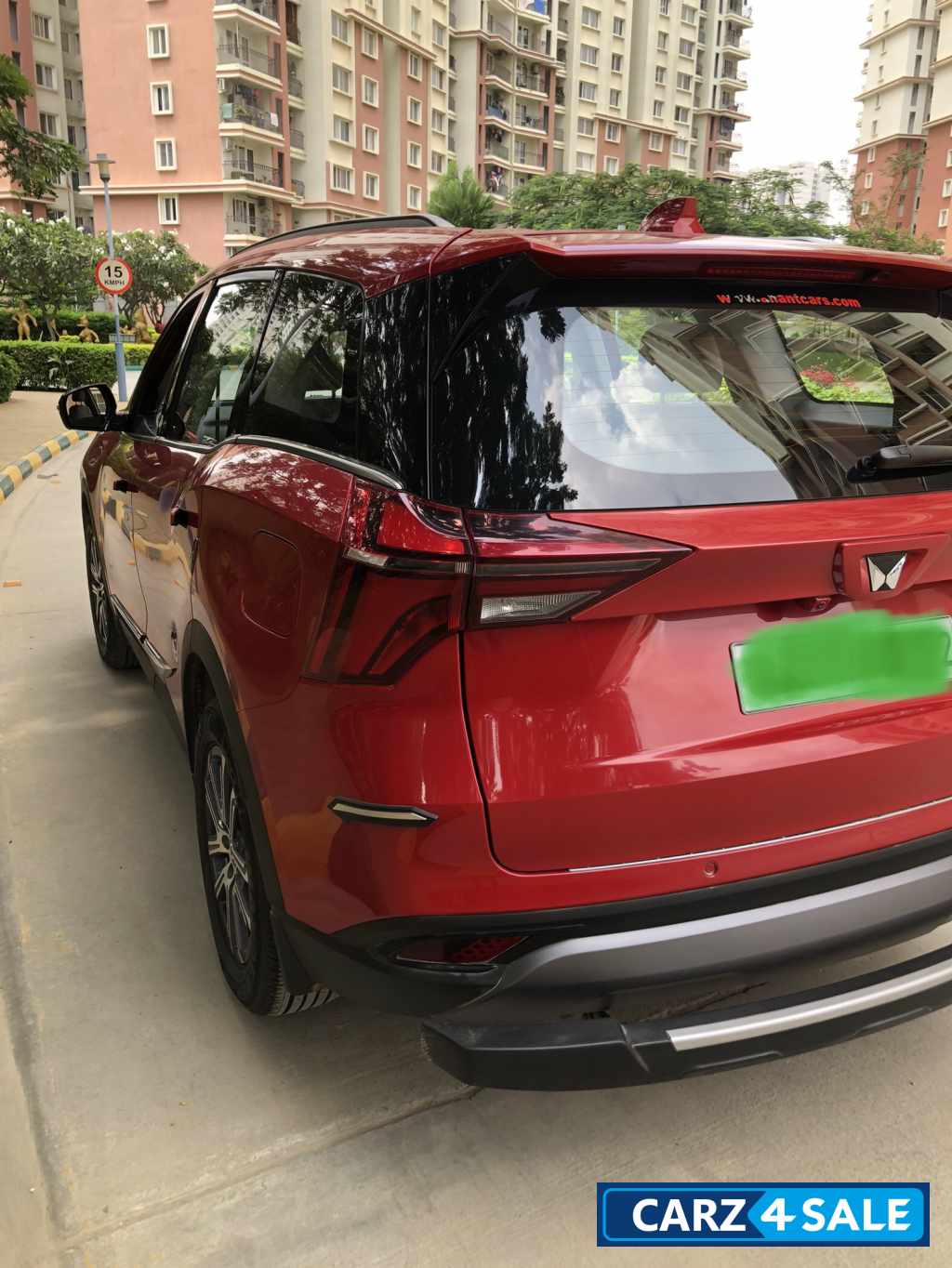 Red Mahindra XUV700 AX 7 Petrol AT Luxury Pack 7 Str