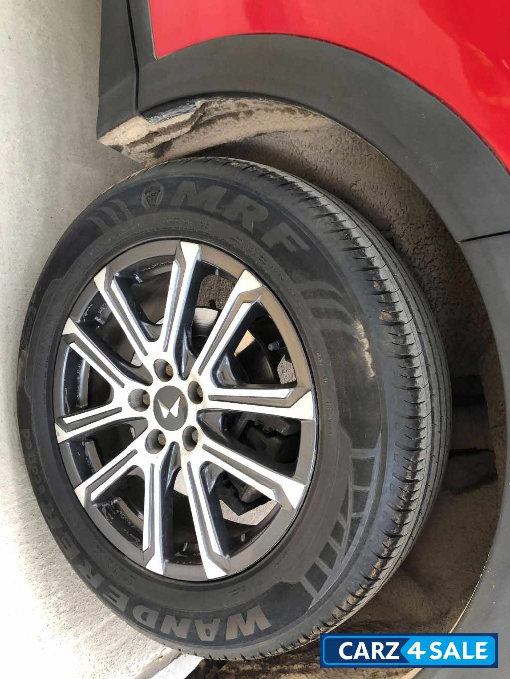 Red Mahindra XUV700 AX 7 Petrol AT Luxury Pack 7 Str