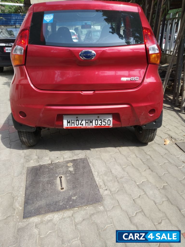 Red Datsun Redi-GO T O