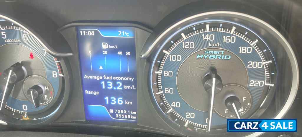 White Maruti Suzuki XL6 Zeta