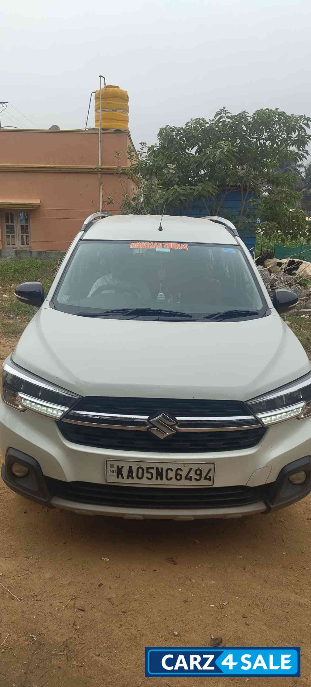 White Maruti Suzuki XL6 Zeta