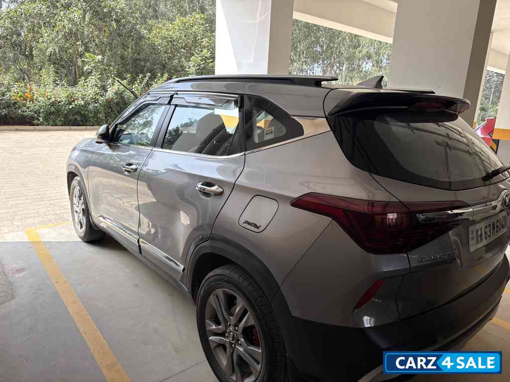 Steel Silver Kia Seltos HTX IVT 1.5G automatic petrol