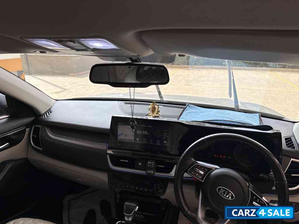 Steel Silver Kia Seltos HTX IVT 1.5G automatic petrol