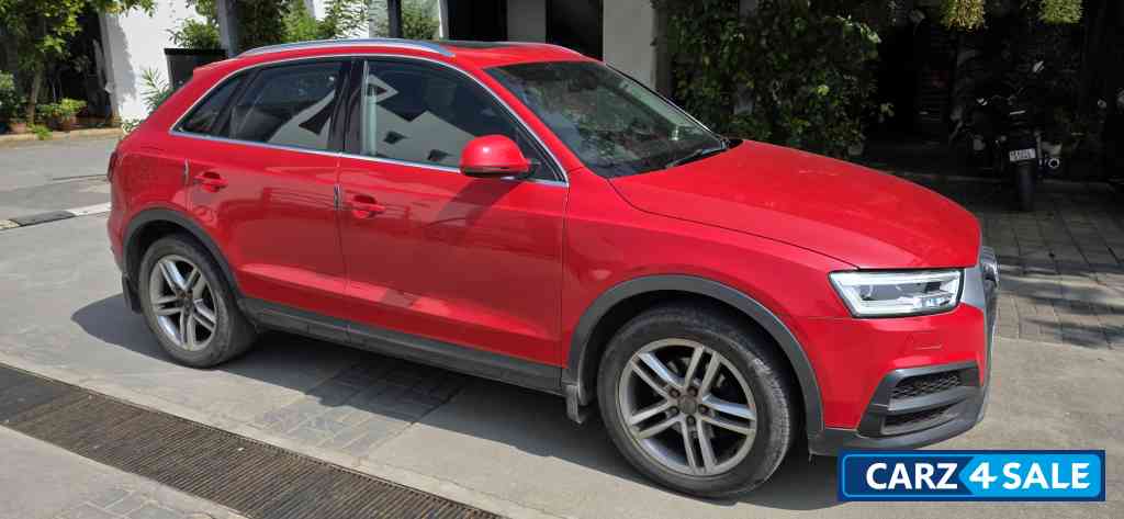 Red Audi Q3 Petrol