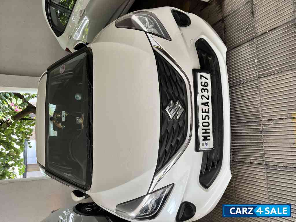 White Maruti Suzuki Baleno Delta 1.2