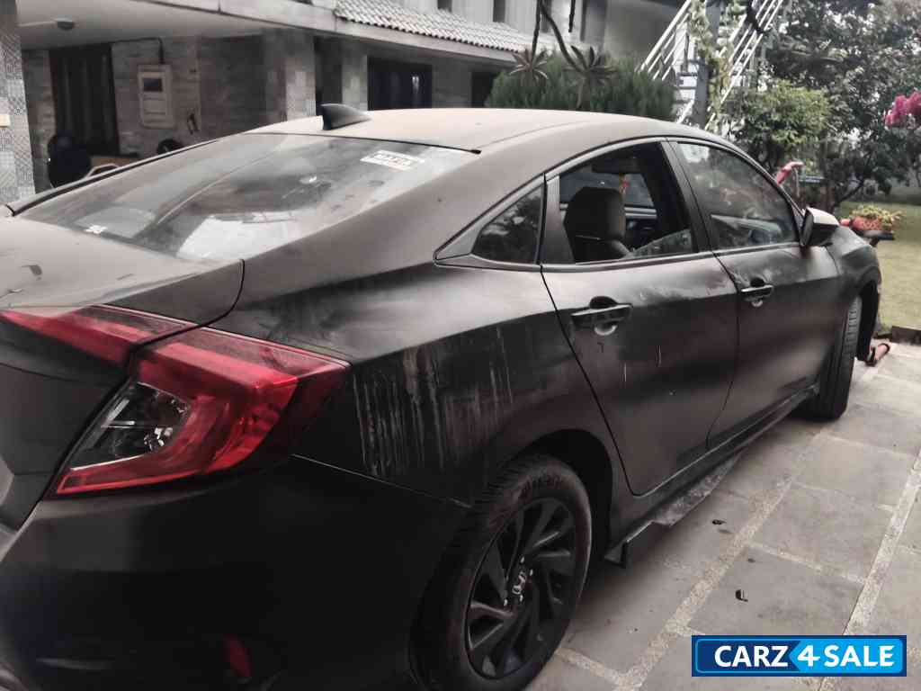 Silver Grey Honda Civic VX