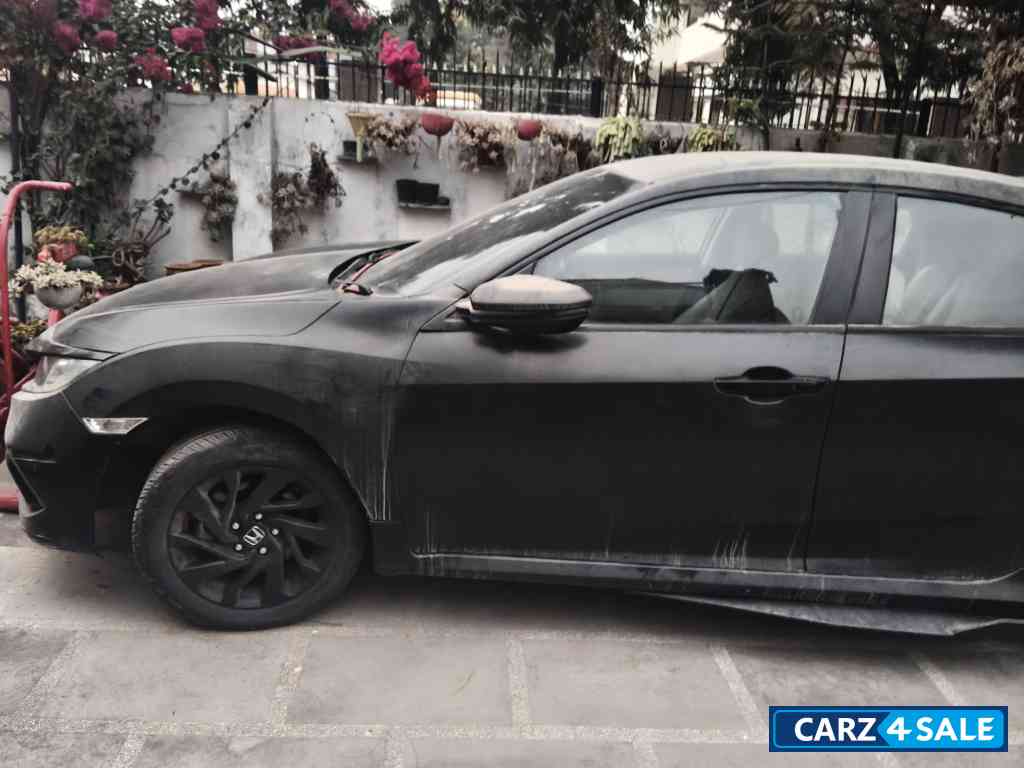 Silver Grey Honda Civic VX