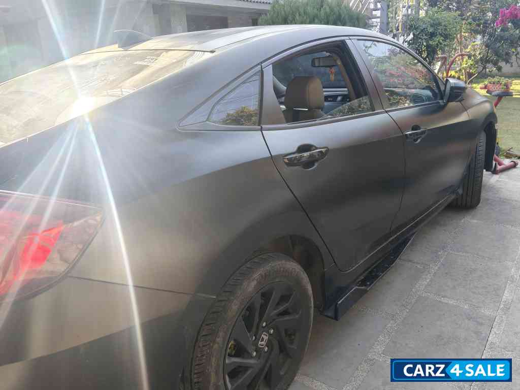 Silver Grey Honda Civic VX