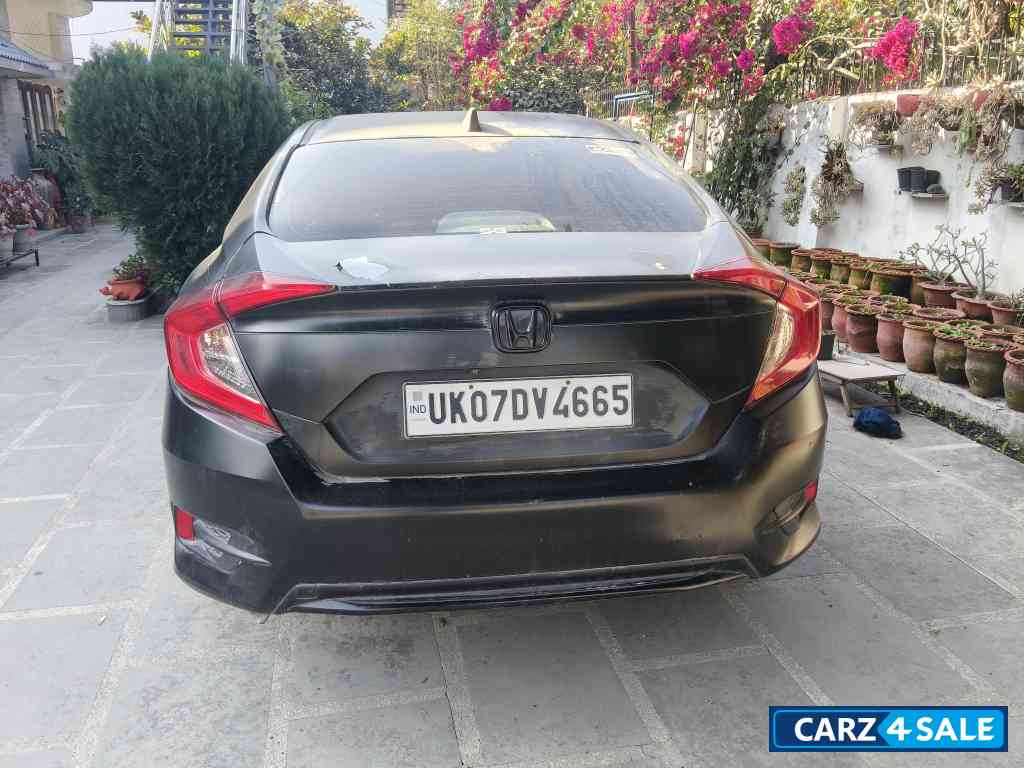 Silver Grey Honda Civic VX