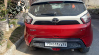 Red And Silver Tata Nexon xz+ dual tone