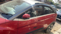 Red And Silver Tata Nexon xz+ dual tone