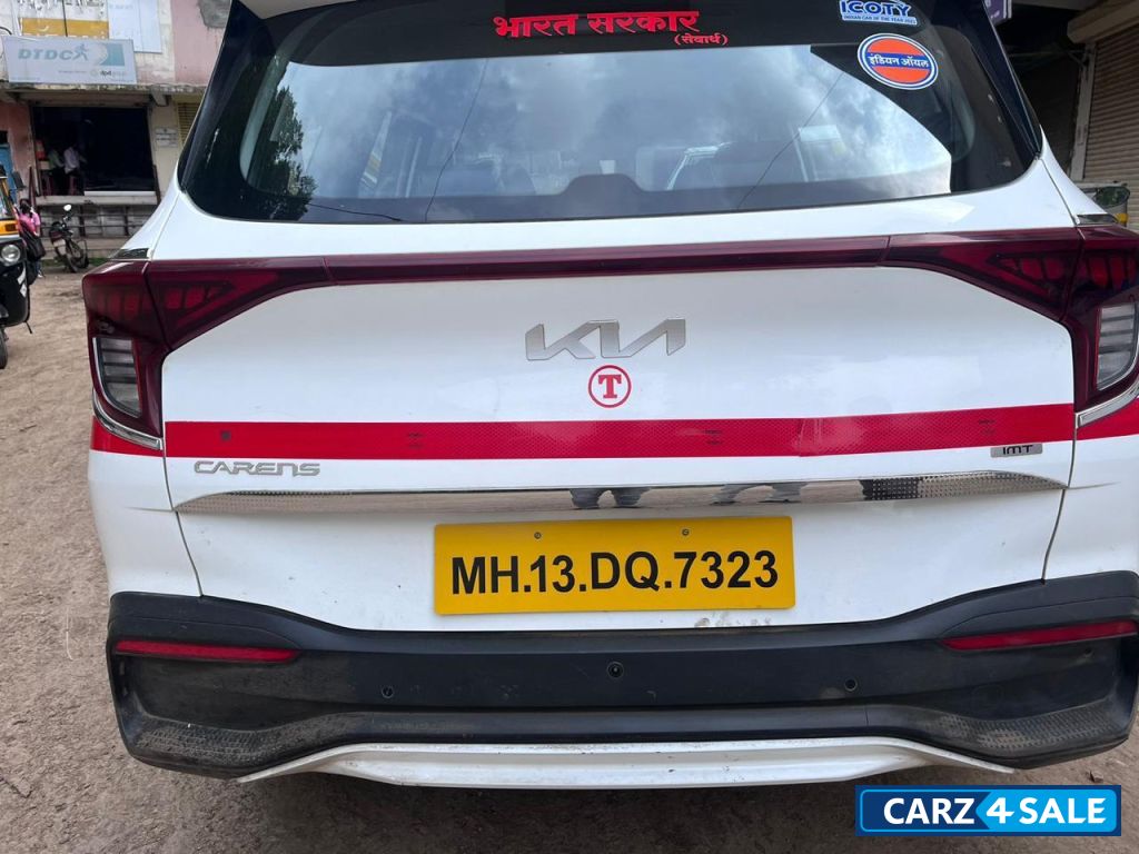 White Kia Carens CARENS D1.5 IMT MDRIVE7