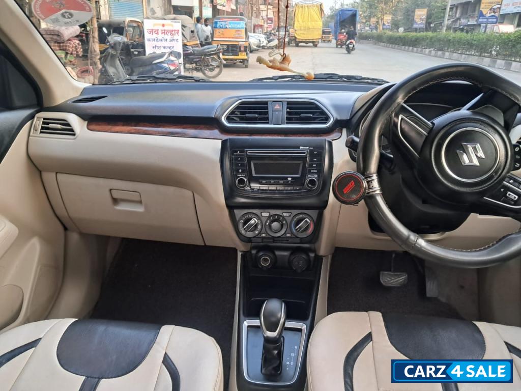 Silver Grey Maruti Suzuki Swift Dezire AT