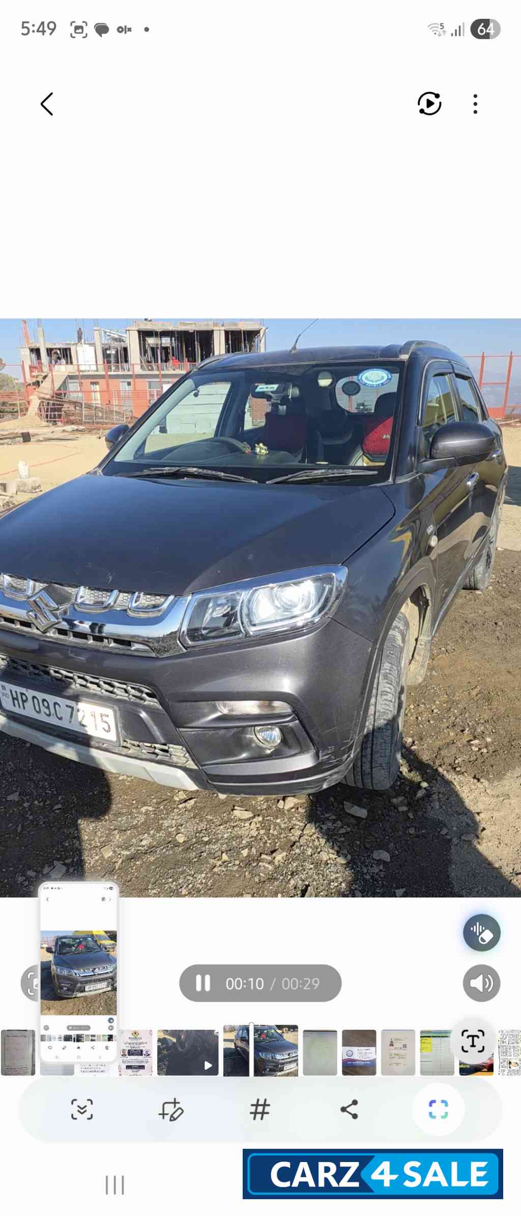Grenite Grey Maruti Suzuki Vitara Brezza ZDI Grenite Grey Maruti Suzuki Vitara Brezza ZDI