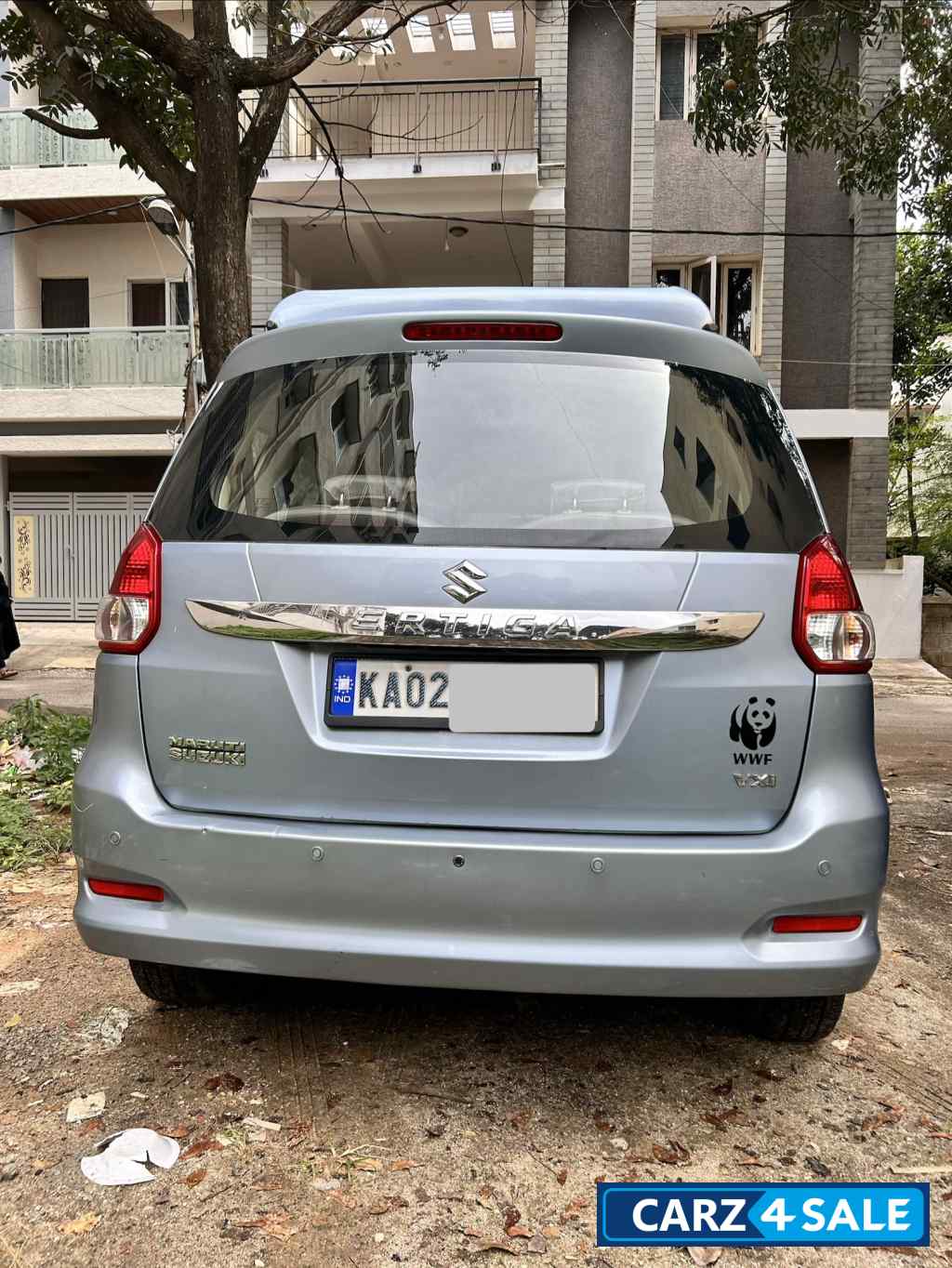 Blue Maruti Suzuki Ertiga Vxi