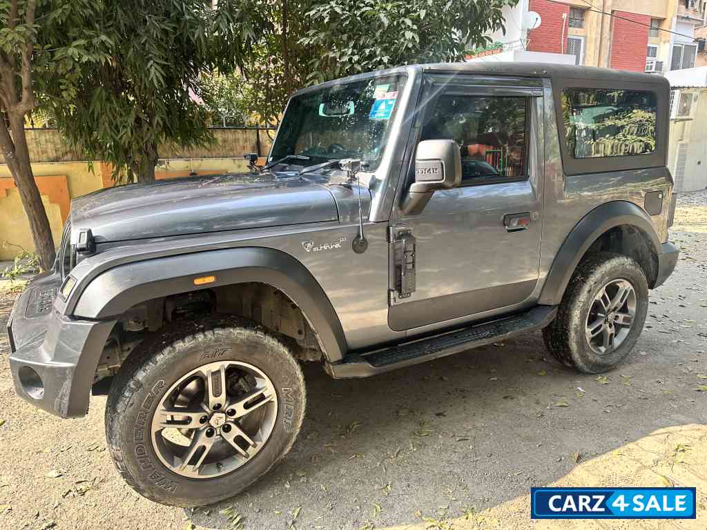 Dark Grey Mahindra Thar LX hard top manual transmission 4x4