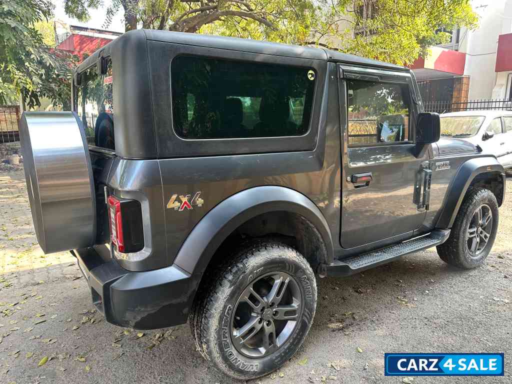 Dark Grey Mahindra Thar LX hard top manual transmission 4x4