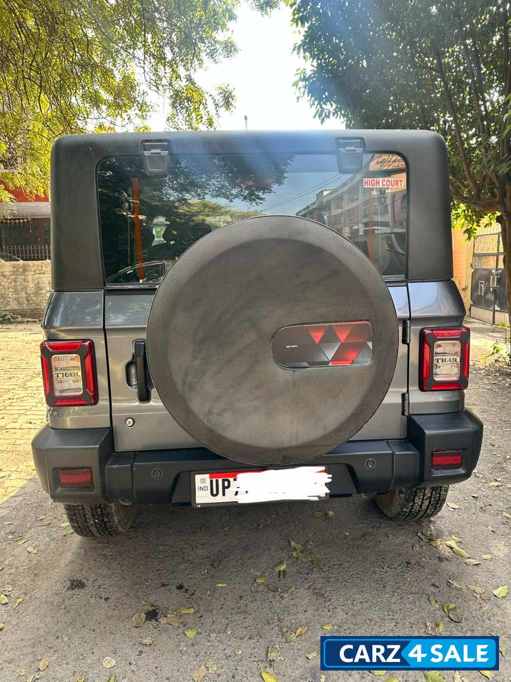 Dark Grey Mahindra Thar LX hard top manual transmission 4x4