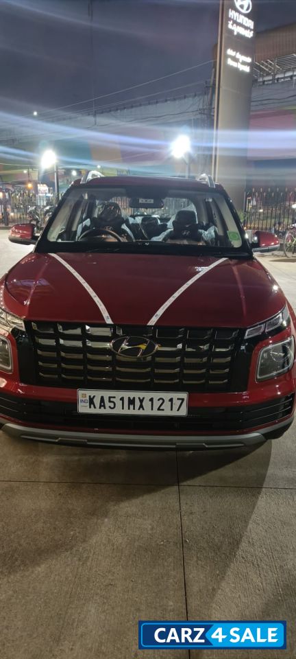 Fiery Red Hyundai Venue S(O) TURBO