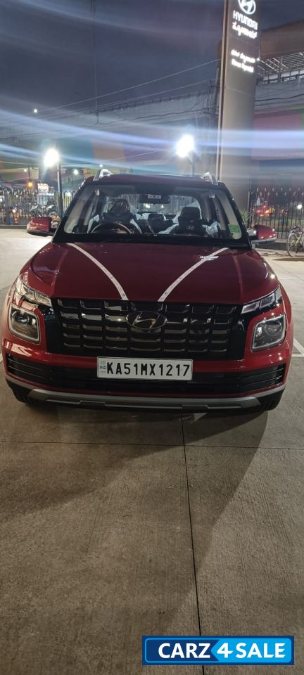 Fiery Red Hyundai Venue S(O) TURBO