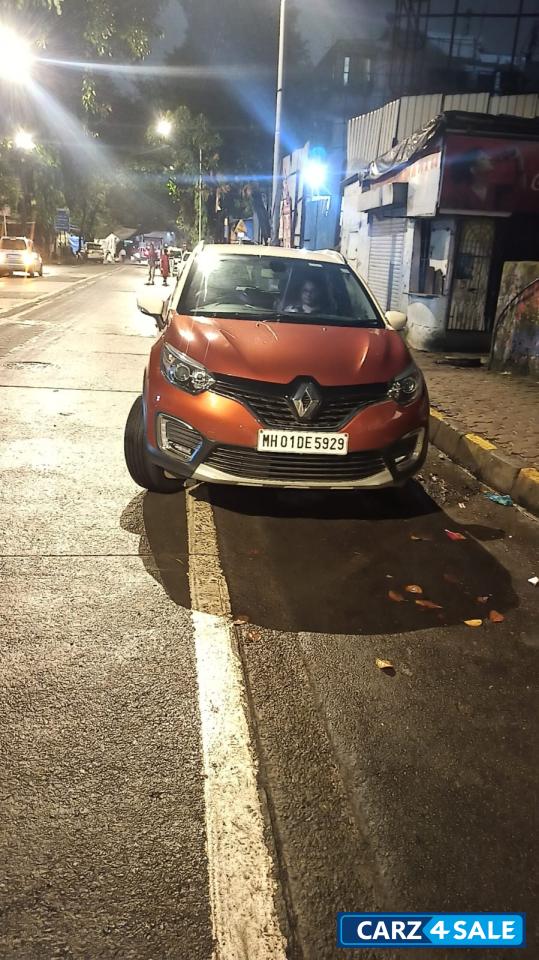 Orange Renault Captur RXT dual tone petrol