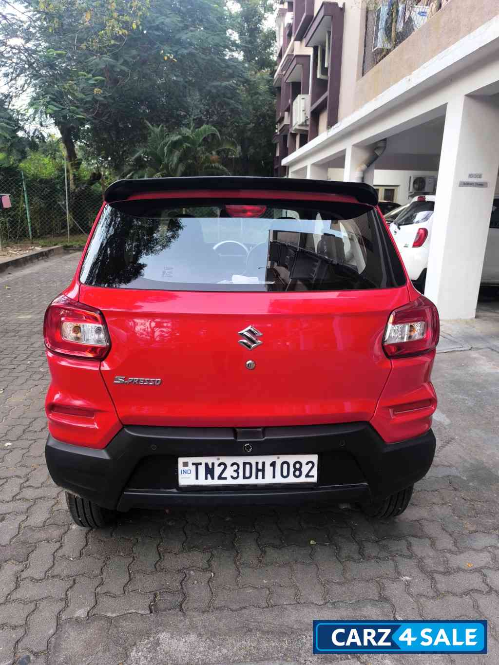 Fire Red Maruti Suzuki S-Presso VXi Plus AMT