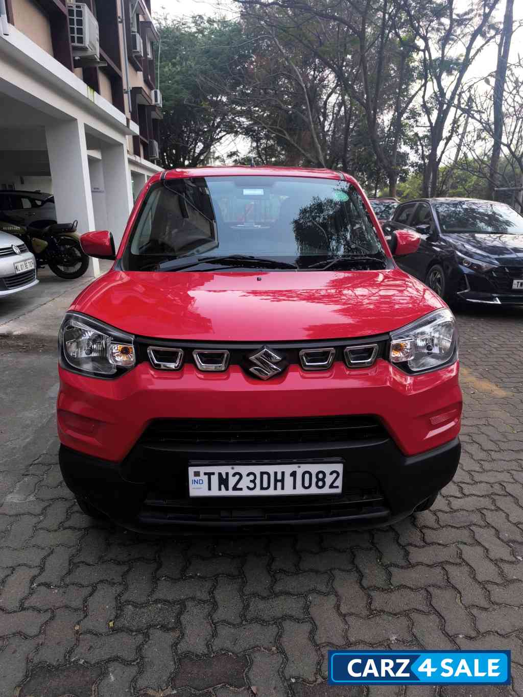 Fire Red Maruti Suzuki S-Presso VXi Plus AMT