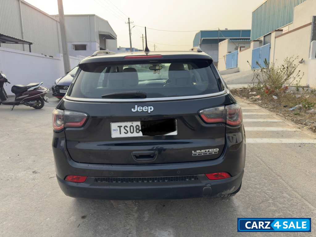 Brilliant Black Jeep Compass Limited Plus