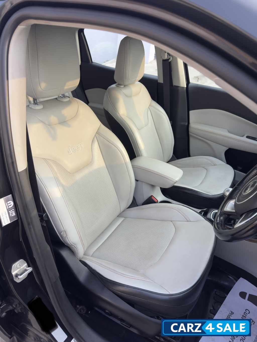 Brilliant Black Jeep Compass Limited Plus