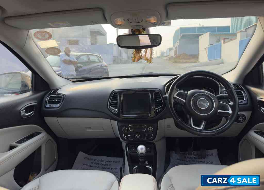 Brilliant Black Jeep Compass Limited Plus