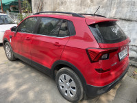 Red Skoda Kushaq Classic