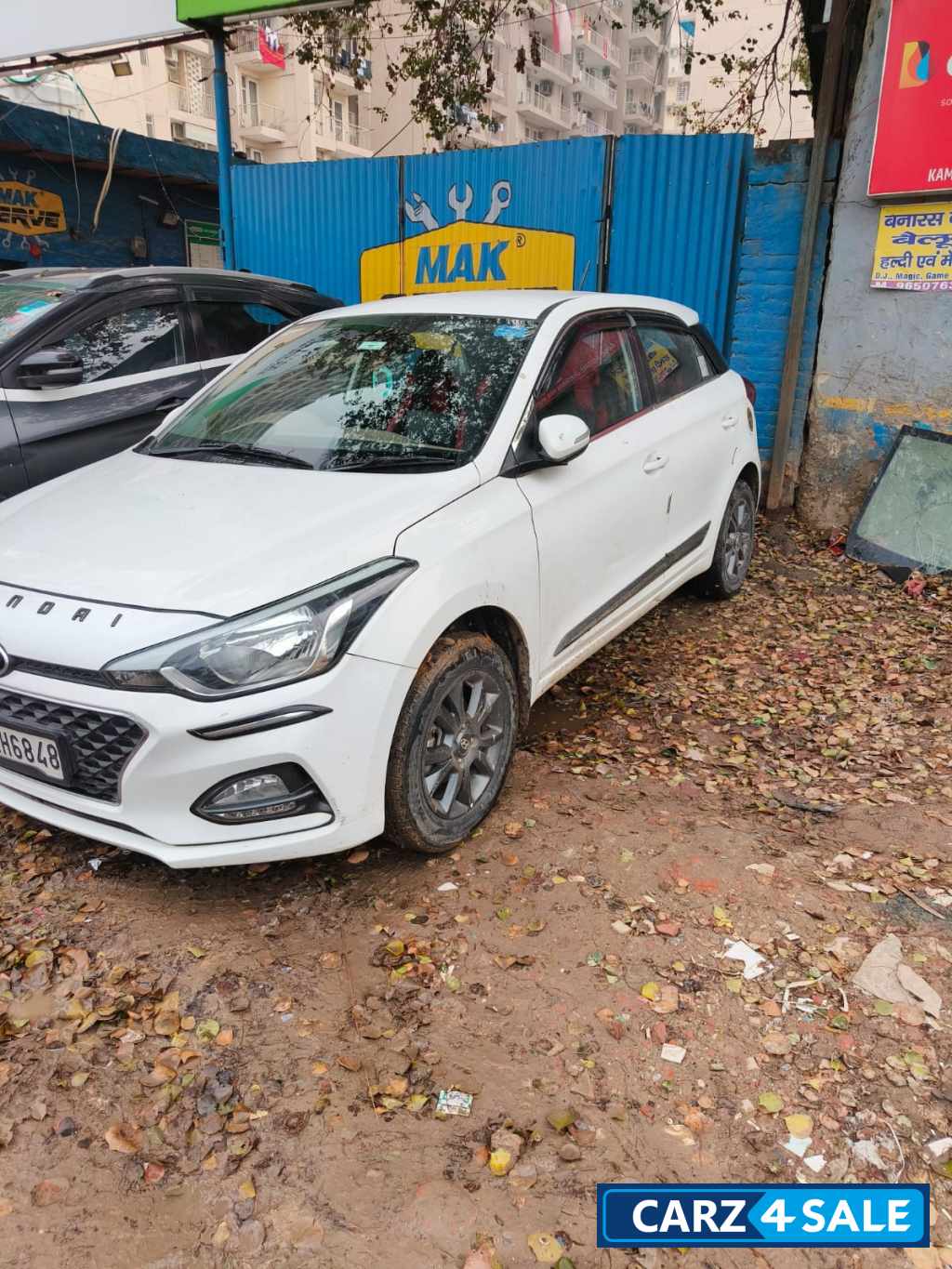 White Hyundai i20 Elite Sports Plus