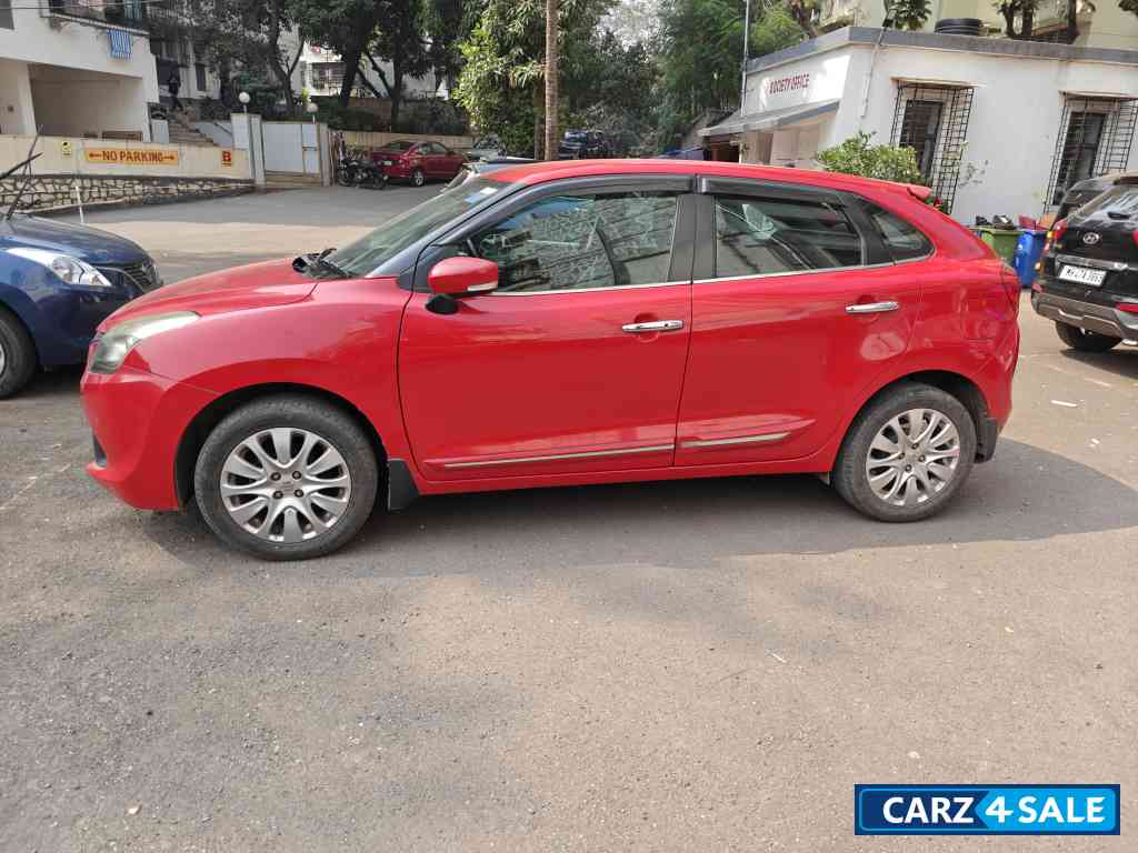 Red Maruti Suzuki Baleno Alpha 1.2