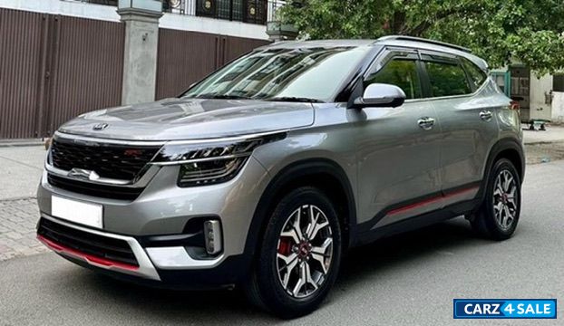 Steel Silver Kia Seltos GTX PLUS 1.4 DCT