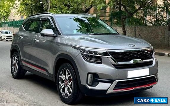 Steel Silver Kia Seltos GTX PLUS 1.4 DCT