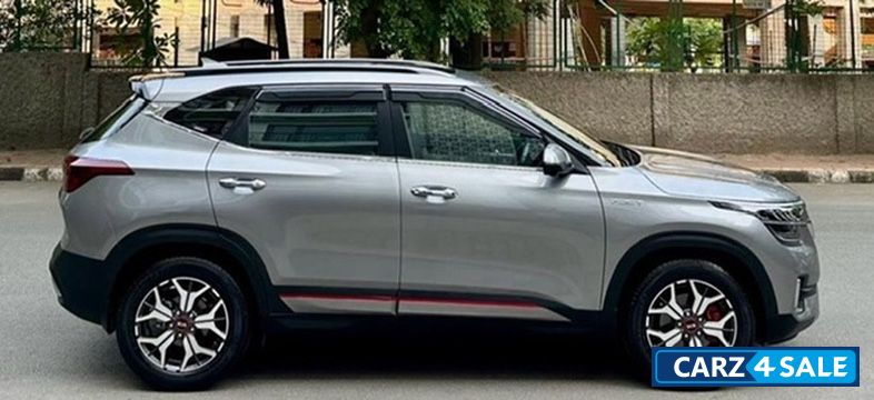 Steel Silver Kia Seltos GTX PLUS 1.4 DCT