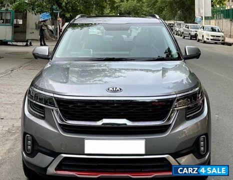 Steel Silver Kia Seltos GTX PLUS 1.4 DCT